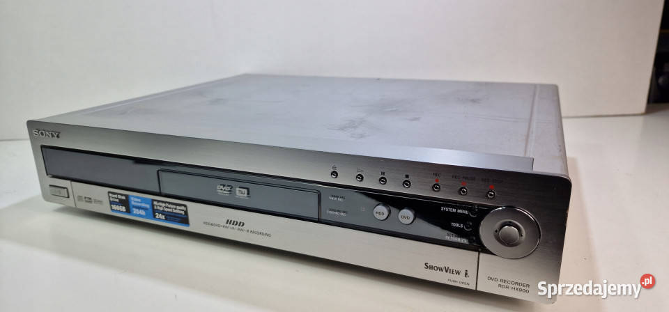 SONY CD RDR hx 900 Nagrywarka DVD HDD odtwarzacz sprzedam