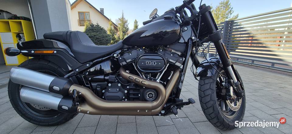 Piękny Fat Bob w salonowym stanie 100km kujawsko-pomorskie Toruń