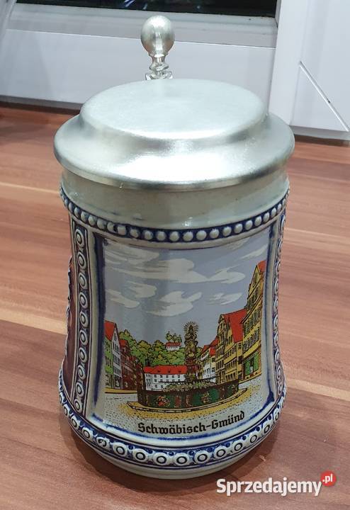 Oryginalny KUFEL porcelanowy SwbischGmnd nowy opolskie