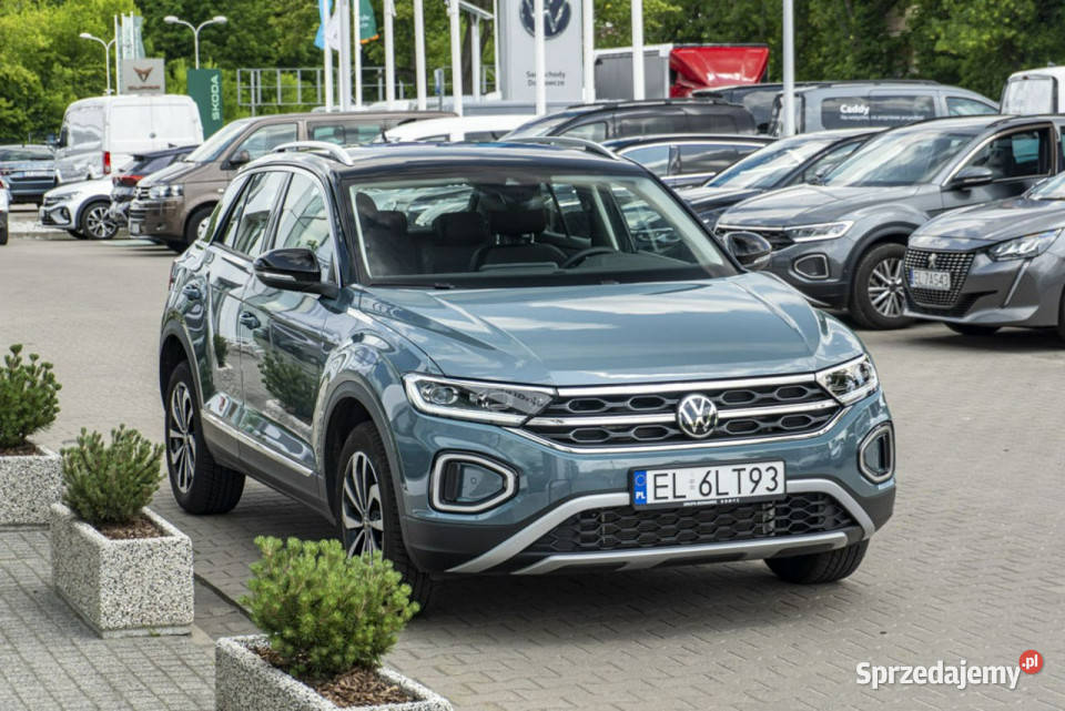 Volkswagen TRoc Style 15 TSI 150 DSG DEMO I czerwony Łódź