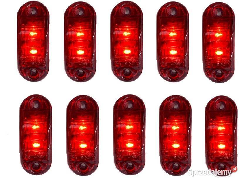 10 sztuk LAMPA obrysowa LED OBRYSÓWKI diodowa Oświetlenie Pomiechówek sprzedam