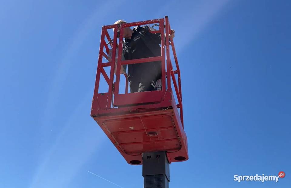 Skyjack SJ16 Podnośnik masztowy samojezdny 49m Dźwigi, podnośniki Końskowola