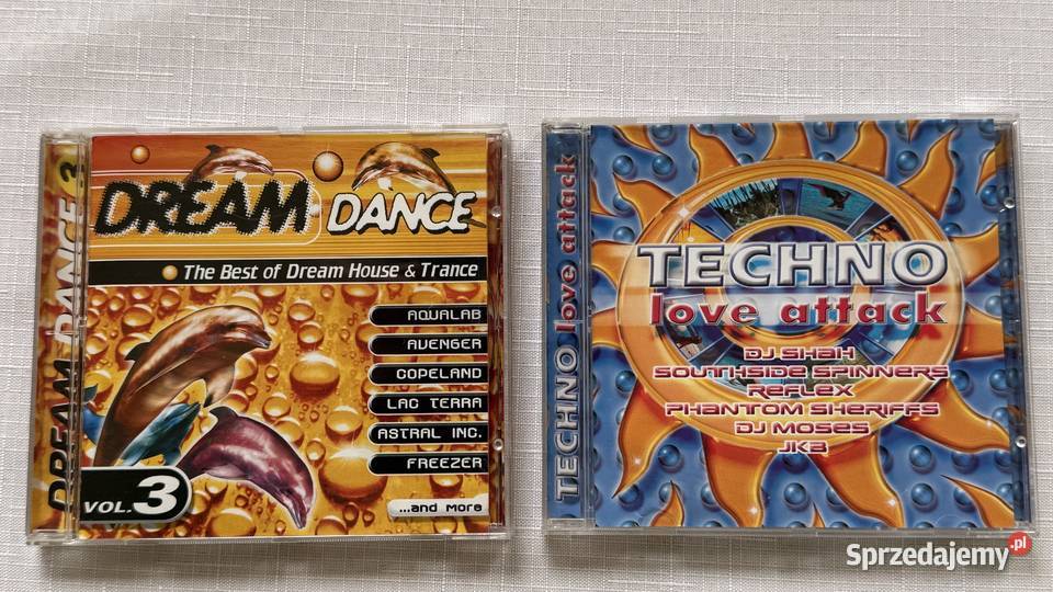 Techno love attack Dream Dance vol3 plyty CD CD sprzedam