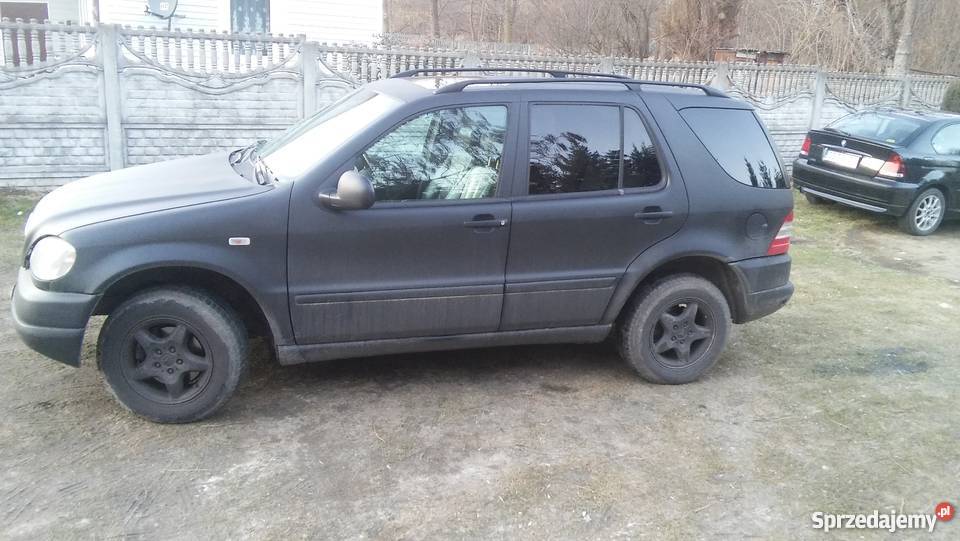 Mercedes ML320 Gaz Projekt Raptor Czarny Zamiana skórzana tapicerka sprzedam