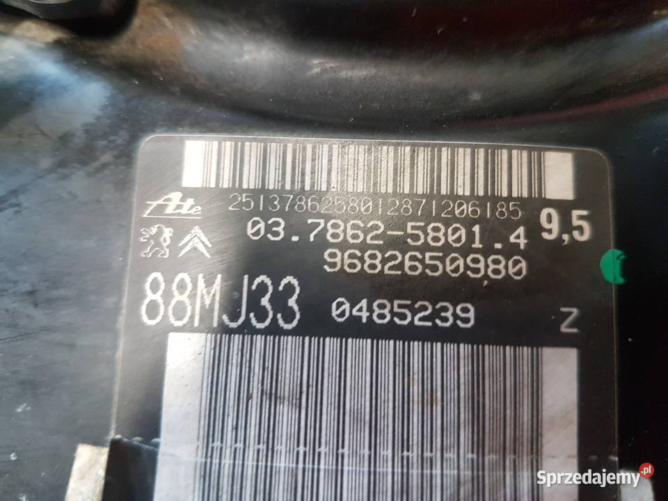 PEUGEOT 3008 I 16 HDI SERWO HAMULCOWE POMPA Turkowice