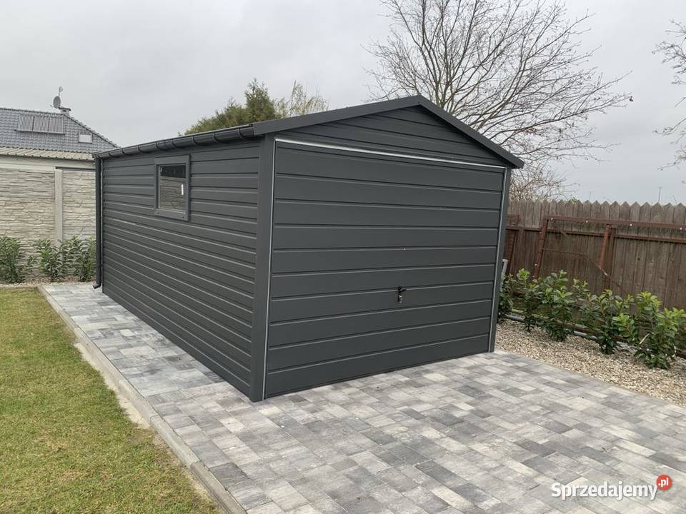 Garaż blaszany 3x5 Wzmocniony PROFILAMI lubuskie Zielona Góra