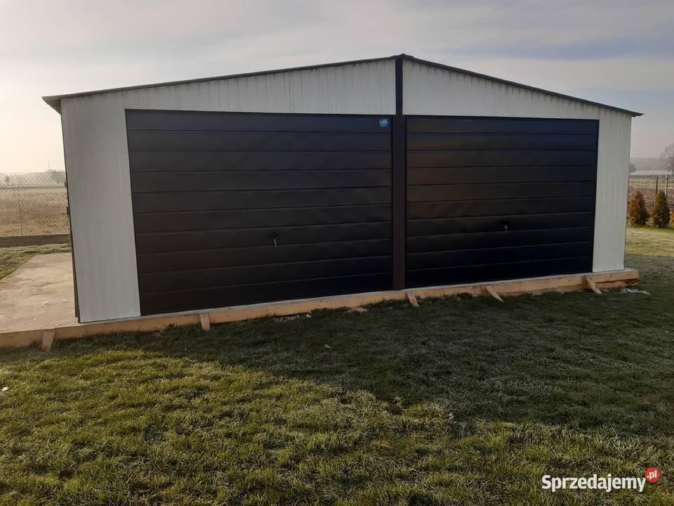 Garaż blaszany 7x5 kolor Września