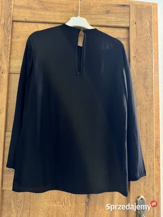 Bluzka damska 34 czarna Massimo Dutti z Bluzki i koszule