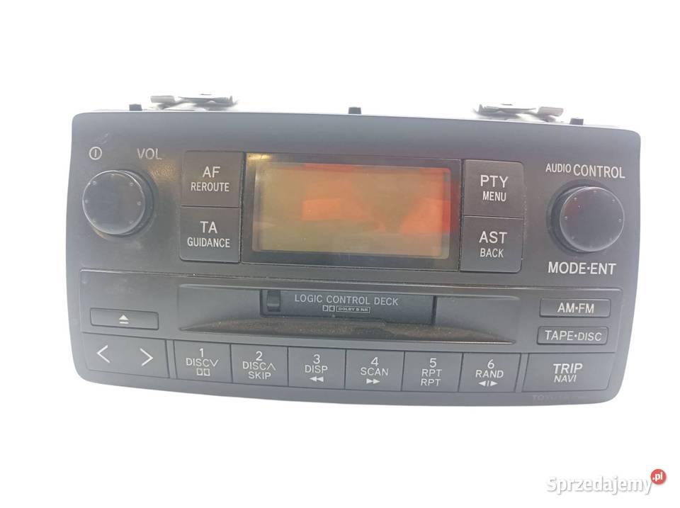 RADIO FABRYCZNE 8612002250 Toyota Corolla IX