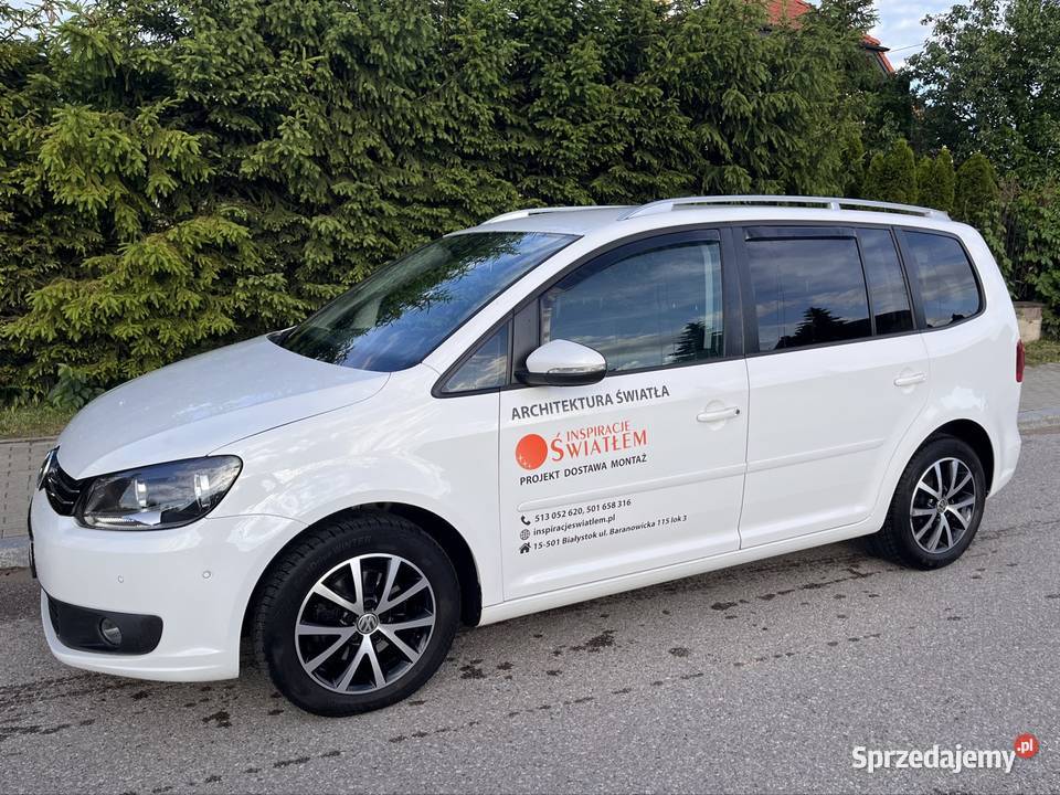 Volkswagen Touran II 16 VW TDI oszczędny na Białystok