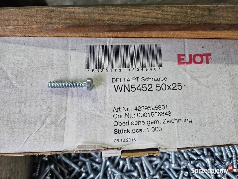 5x25 Wkręt do tworzyw AN 745