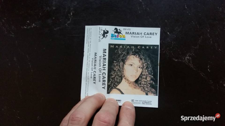 Kaseta magnetofonowa Mariah Carey Vision of love Siemiatycze