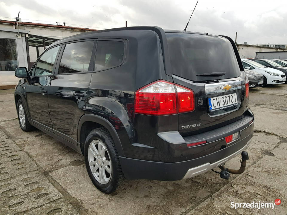 Chevrolet Orlando 18 Benzyna Klimatronik 7 osób Zarejestrowany w Polsce