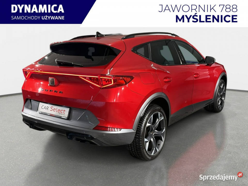 Cupra Formentor VAT 23 20TSI 190 DSG 4drive 2023 kamera cofania Myślenice