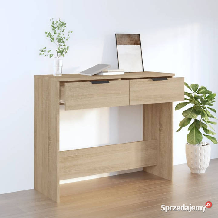 Stolik konsolowy dąb sonoma 90x36x75 WM811334 Warszawa sprzedam