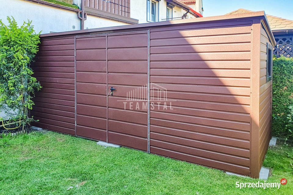 Schowek Domek Ogrodowy 55x2m Brama Dwuskrzydłowa