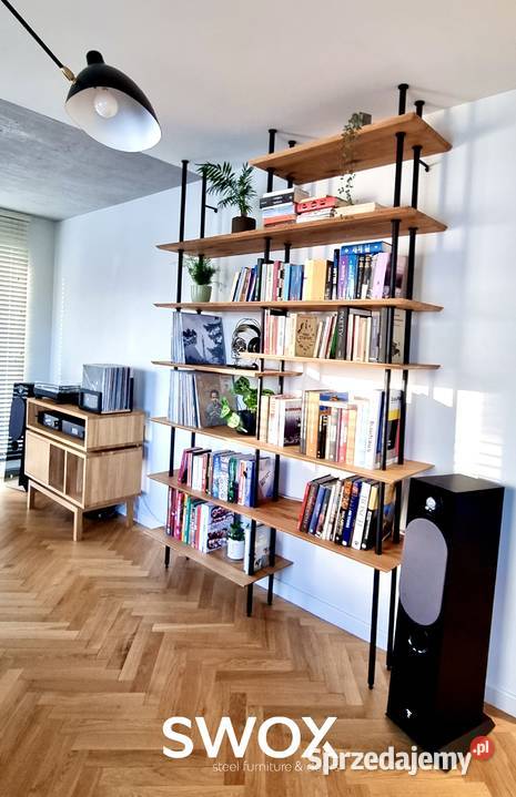 Regał Biblioteczka Meblościanka LOFT na Książki mazowieckie Warszawa