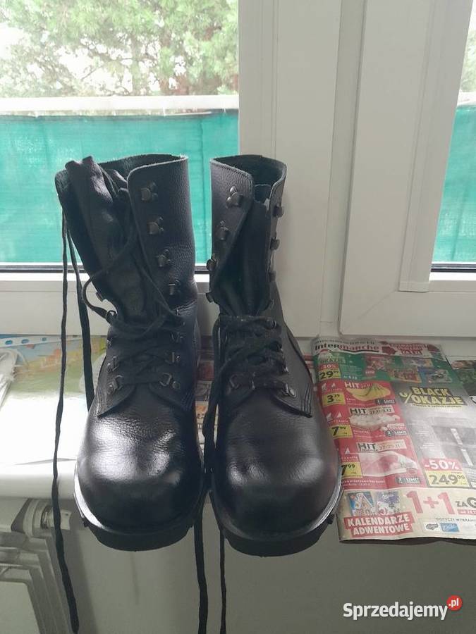 Buty taktyczne skóra naturalna łódzkie Solca Wielka