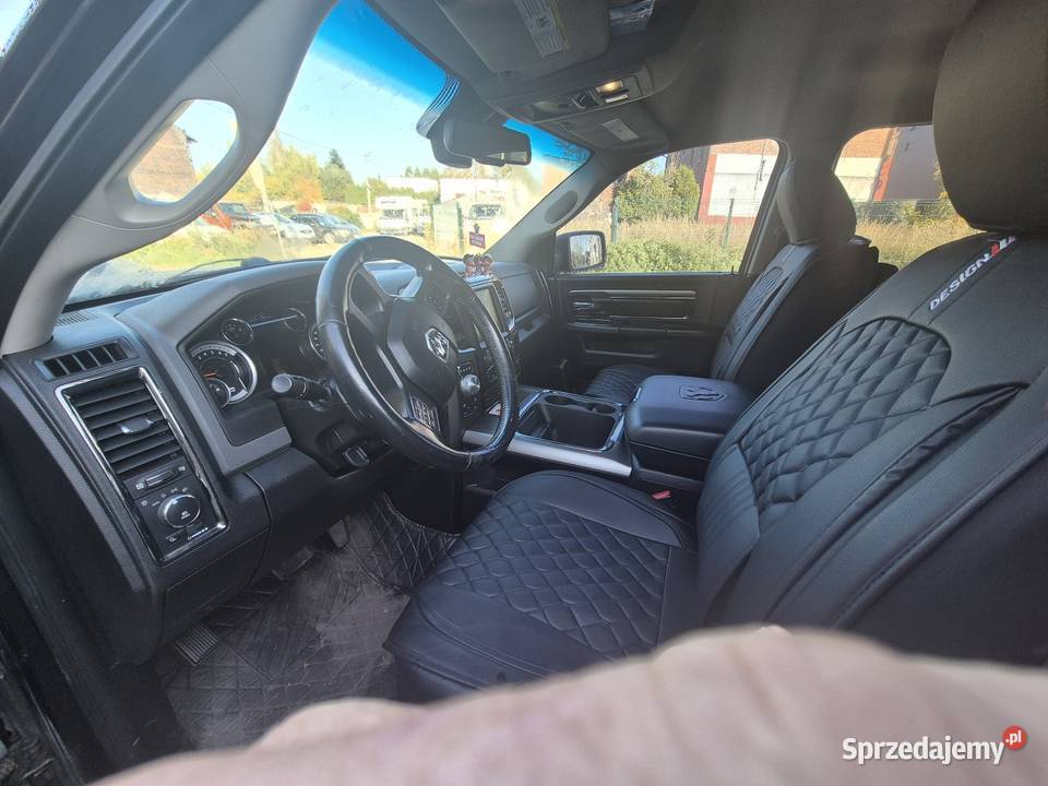 Ram 1500 IV generacji czarny śląskie Ruda Śląska