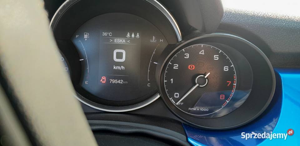 Fiat 500x salon bezwypadkowy 115KM 500X Dębica sprzedam