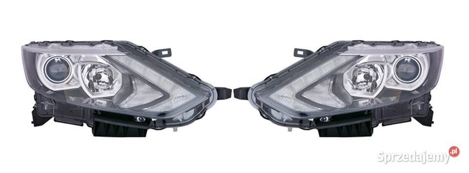 Nissan Qashqai 1417 Reflektor przedni lampa osobowe Lampy przednie Łódź