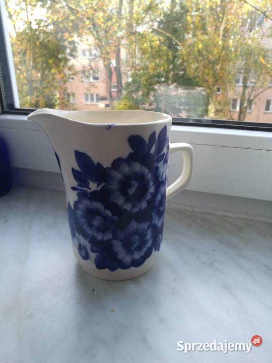 Stary dzbanek porcelanowy mlecznik Porcelana i szkło zachodniopomorskie Choszczno