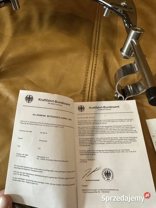 Szyba motocyklowa mini chopper cruiser harley Płock