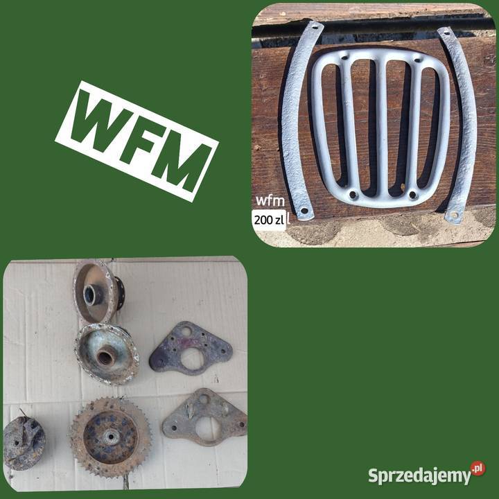 Części wfm kratka wfm piasta wfm Hrubieszów sprzedam