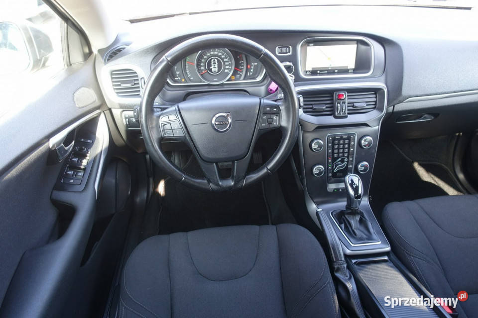 Volvo V40 20D Navi Alu Ledy Klimatronik Opłacony wielofunkcyjna kierownica śląskie sprzedam
