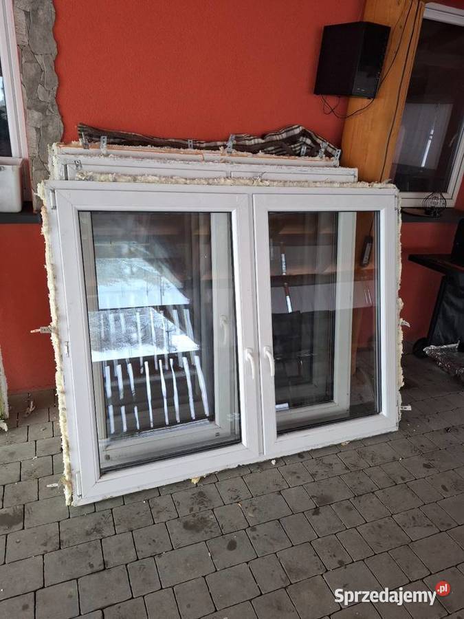 Okna białe z demontażu Gródek nad Dunajcem sprzedam