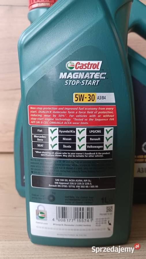 Castrol Magnatec stopstart 5W30 A3B4 Wrocław