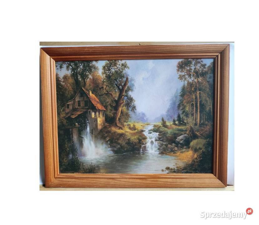 Cezary Różycki obraz rama Stary Młyn Kielce