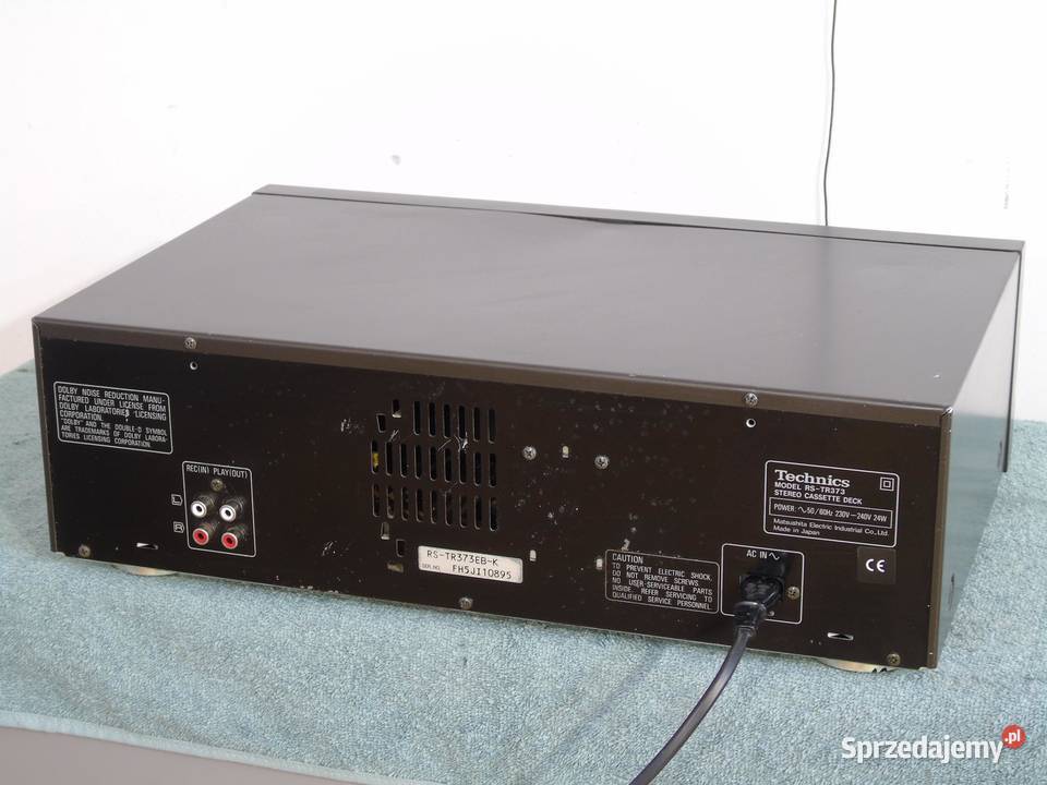 Magnetofon Technics RSTR 373 sprawny DOSTAWA Jasło