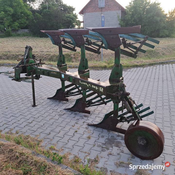 Pług obrotowy Gassner 3 skibowy nieuszkodzony Mierzawa sprzedam