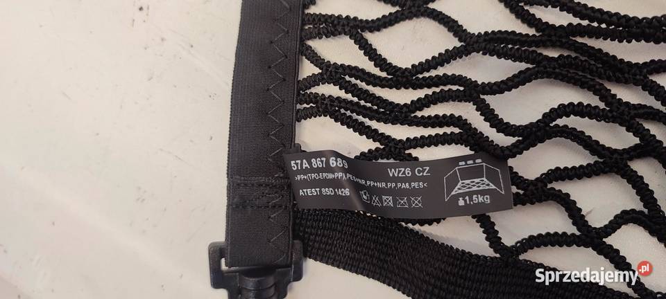 SKODA KAROQ SIATKA BAGAŻNIKA 57A867689 sprzedam