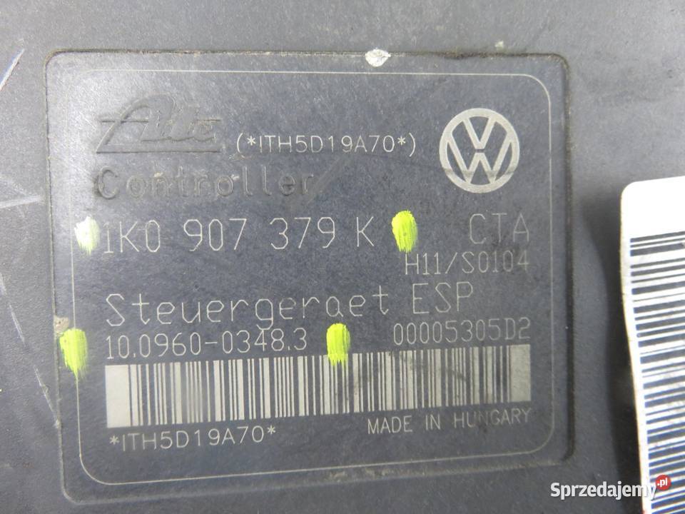 POMPA ABS AUDI A3 Sportback 8PA 1K0907379K małopolskie