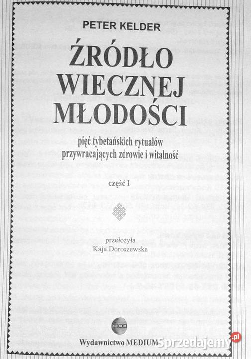 Źródło Wiecznej Młodości Peter Kelder