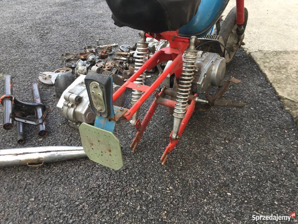 Romet pony motorynka części ramą silniki Motocykle, skutery, quady Radomsko