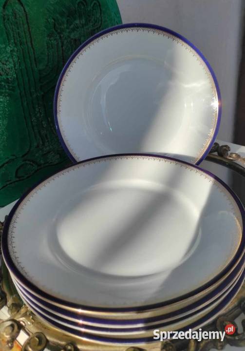 RosenthalFason Secession kobalt i złotolata 20te łódzkie Pabianice