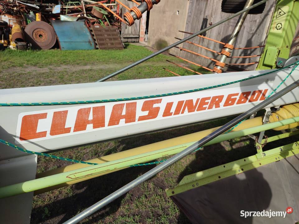 Zgrabiarka 2 karuzelowa CLAAS LINER 680 Profil wielkopolskie Przemęt
