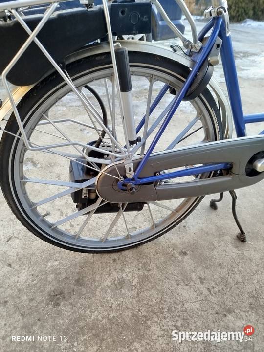 Saxonette Rower z silnikiem spalinowym Dąbie