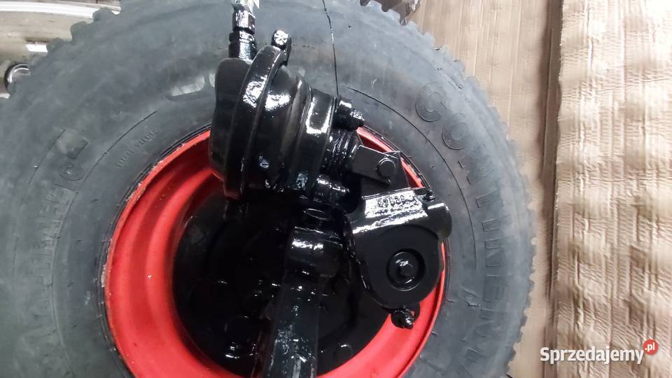 Oś do przyczepy z hamulcami na niskich mocnych Dobczyce