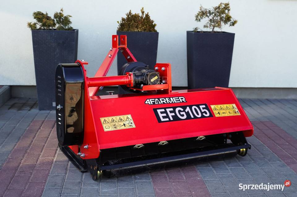 Kosiarka bijakowa EFG 105 4FARMER czerwona Bijakowe Tajęcina