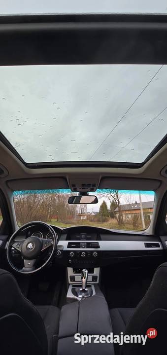 BMW 5 E61 polift Mały przebieg Panorama Mkiera podgrzewane fotele Kraków sprzedam