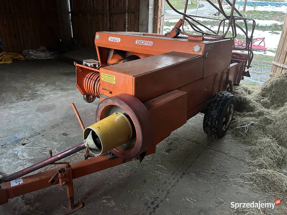 Piękna prasa kostkująca Sipma Z2241 1986 nieuszkodzony Nowy Sącz