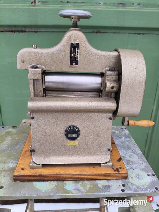 Ręczna krajarka rozcinarka Rafflenbeul do skóry Bogatynia