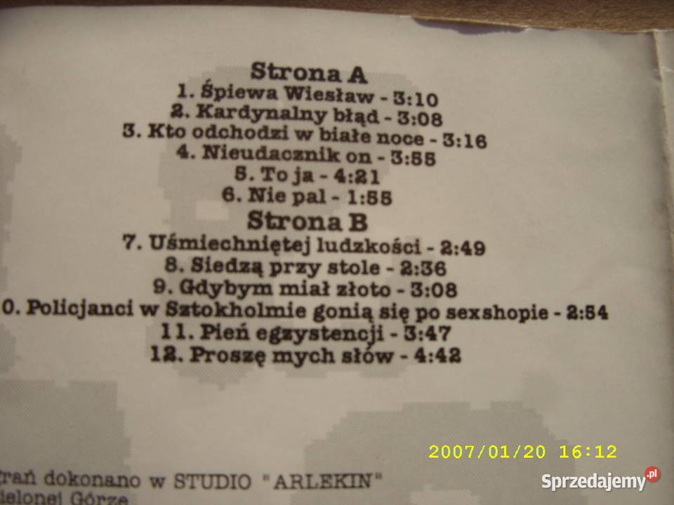 Rock kaseta RAZ DWA TRZY 3 KASETY dolnośląskie Wołów sprzedam