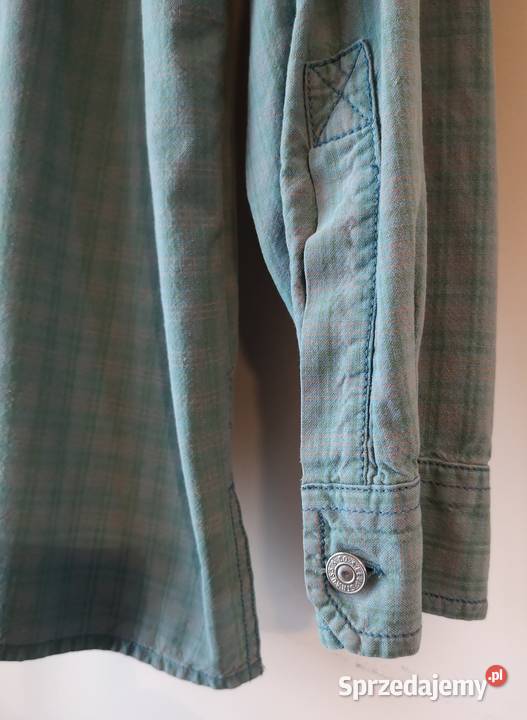 Koszula Levis z przełomu lat 8090 vintage duże L zielony Katowice sprzedam