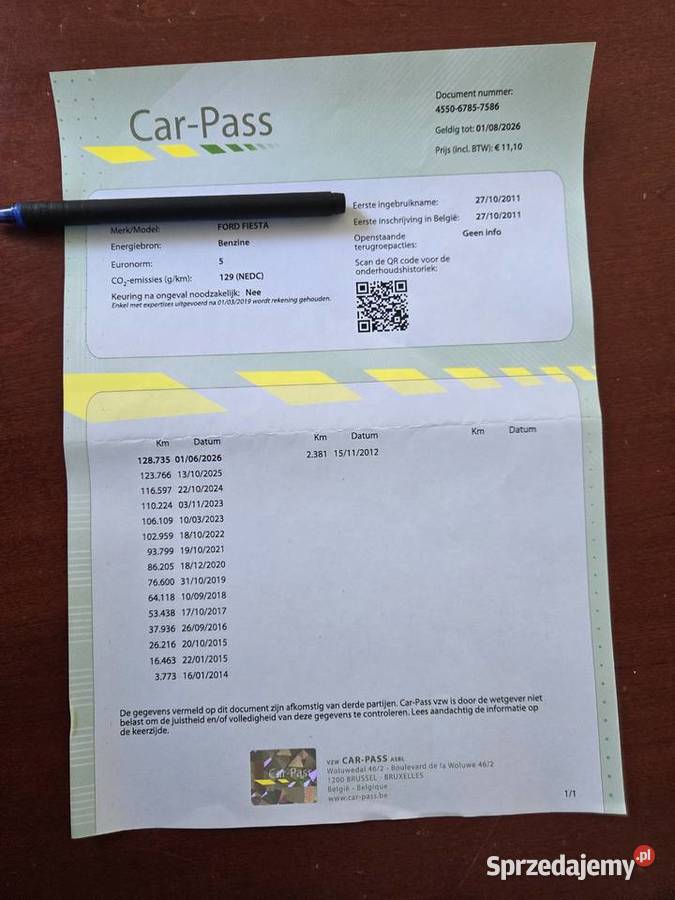 FORD FIESTA 12 BENZYNA 4 Zamość sprzedam