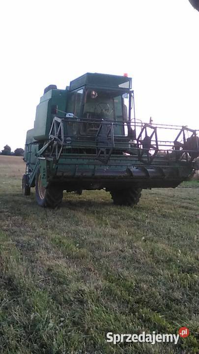 Kombajn zbożowy John Deere 730 kujawsko-pomorskie Dębowa Łąka